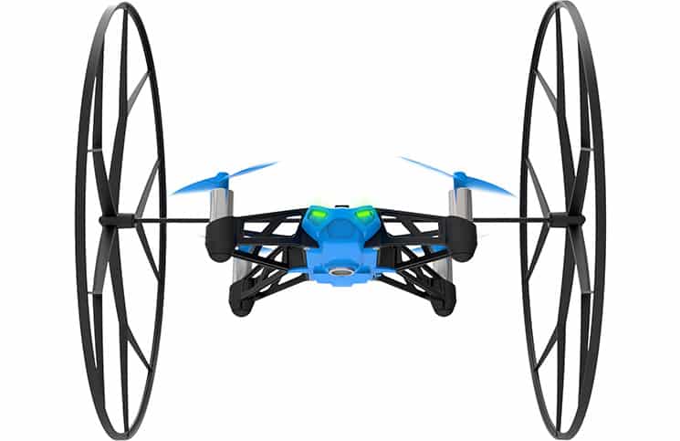 Versatile but Tiny Parrot Drones for Land, Sea & Air