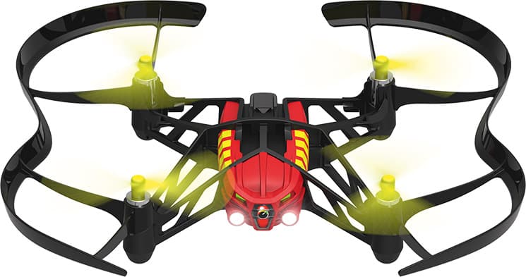 Versatile but Tiny Parrot Drones for Land, Sea & Air