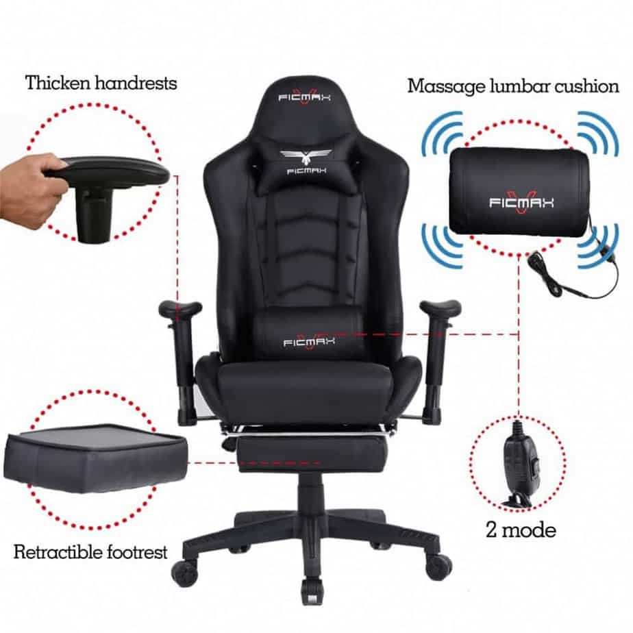 Ficmax Ergonomic High-back Large Size Office Desk Chair
