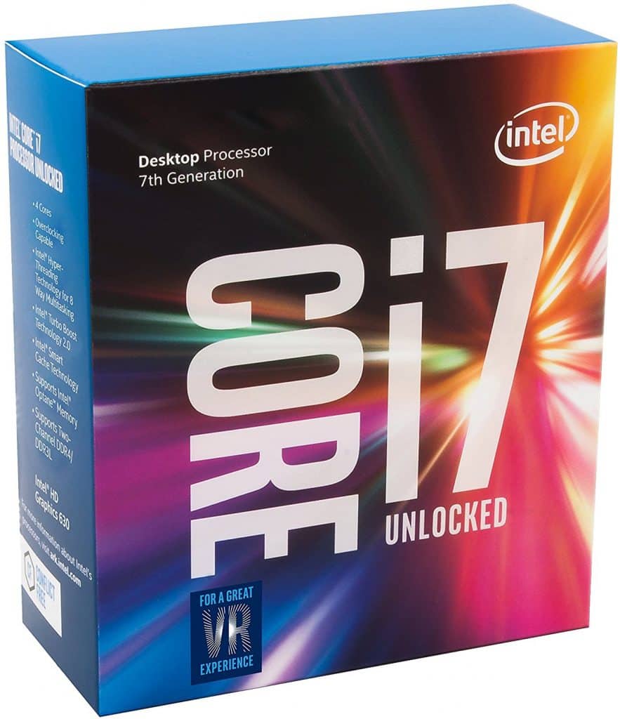 Intel 7th Gen Intel Core Desktop Processor i7-7700K