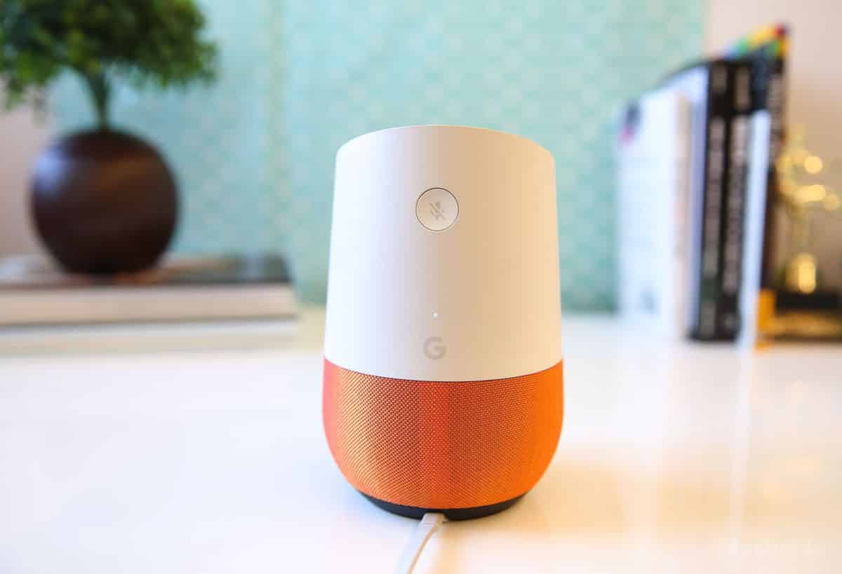 Google Home On A Table