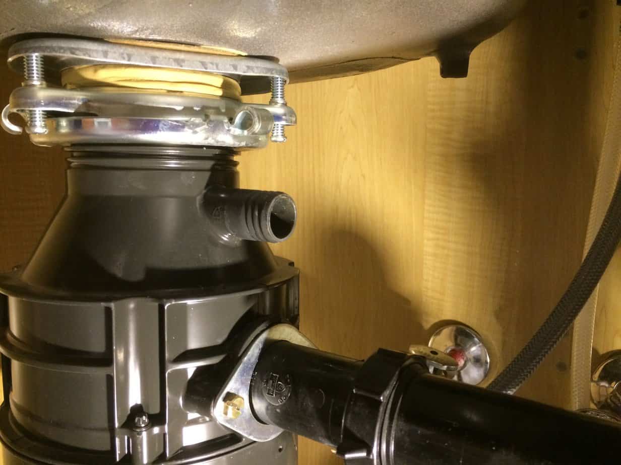 how to remove a garbage disposal from kitchen sink