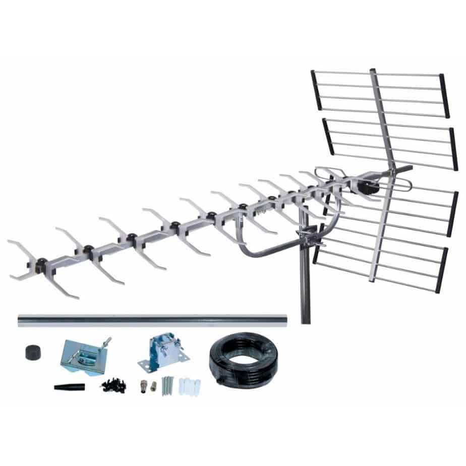 SLx Outdoor Digital TV Aerial Kit 27985K4, 64 Element 
