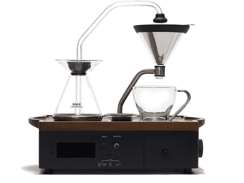 Barisieur Tea Or Coffee Brewing Alarm Clock