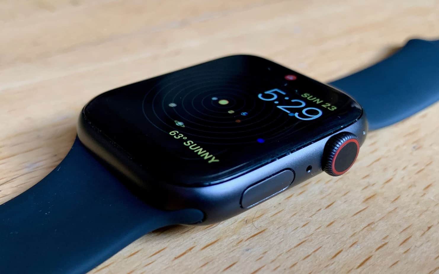 Apple Watch Laid ON Table