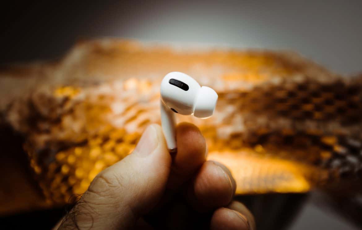 New Apple Computers AirPods Pro headphones