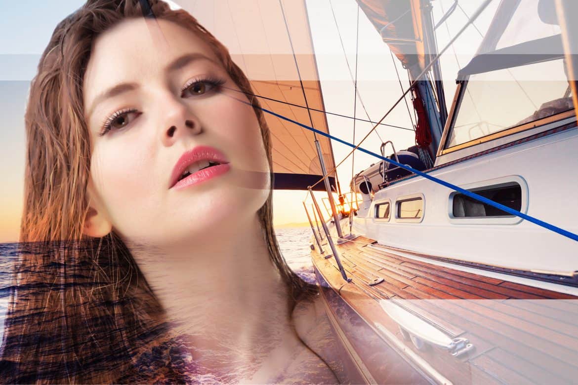 traveller on super yacht