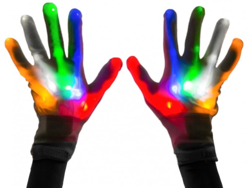 Neon Nightlife gloves