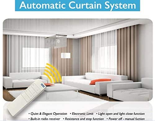 Curtain Call Electric Remote Controlled Drapery System