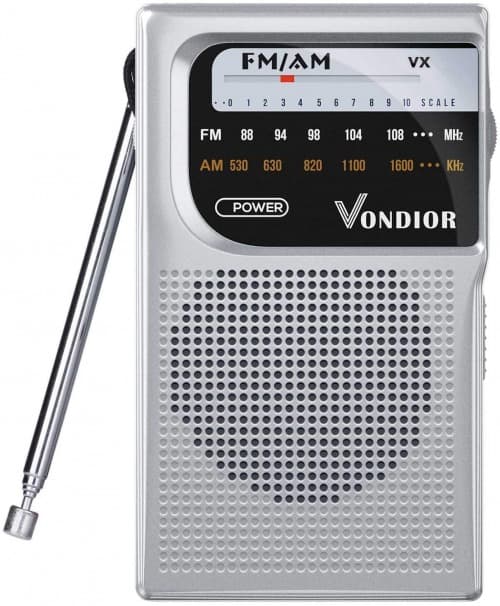 Vondior Portable Pocket Radio