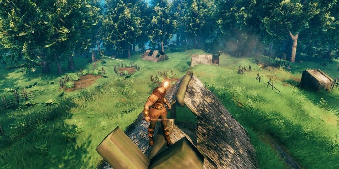 Valheim abandoned villages for players adventage