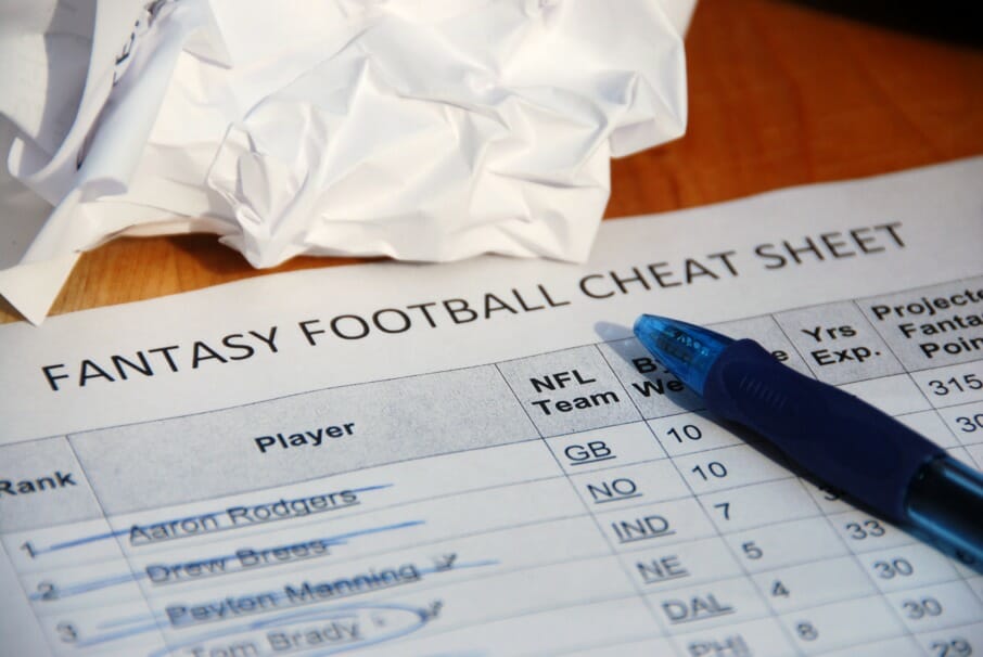 Cheat Sheet Fantasy Football