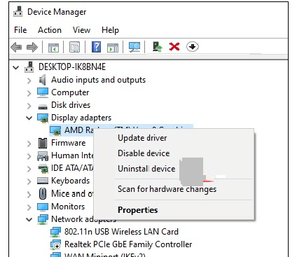 Lower CPU usage Device manager