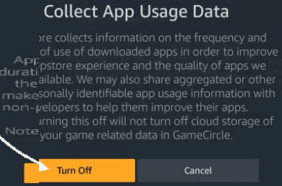 Collect App usage data