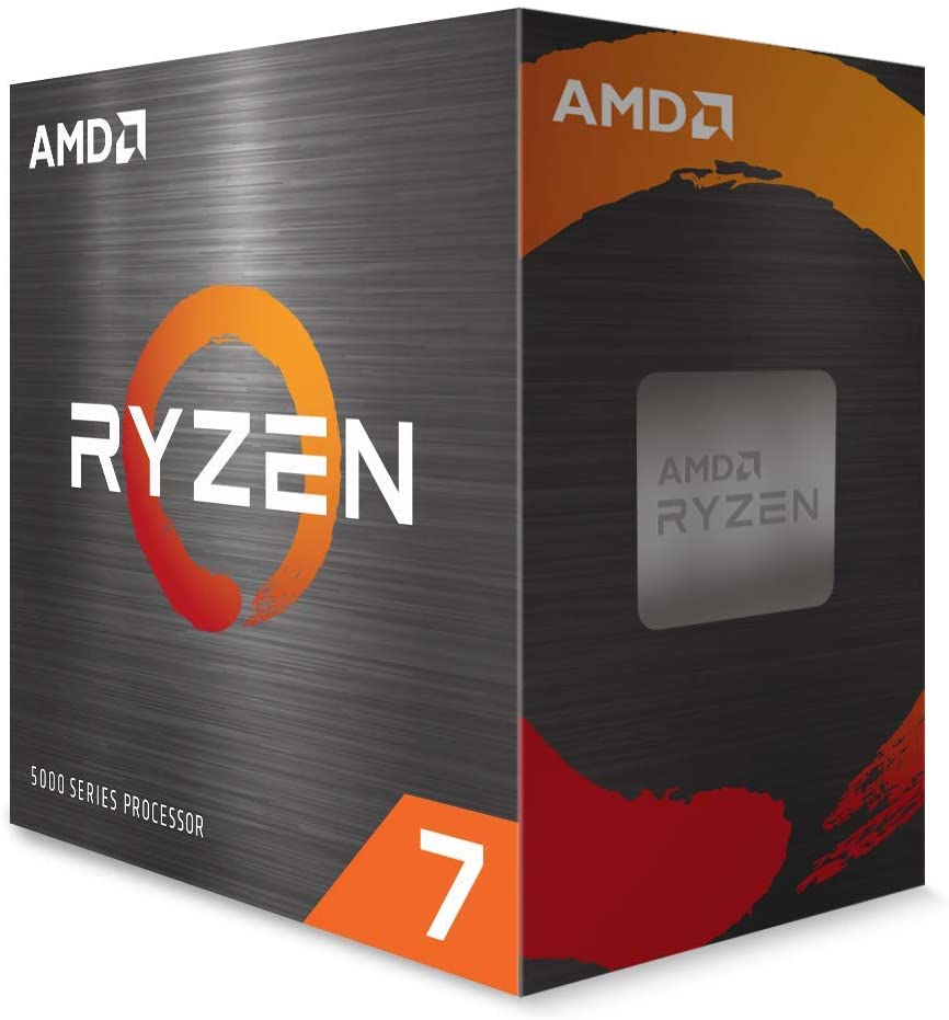AMD Ryzen 7 5800X Processor (8C:16T, 36MB Cache, Up to 4.7 GHz Max Boost)