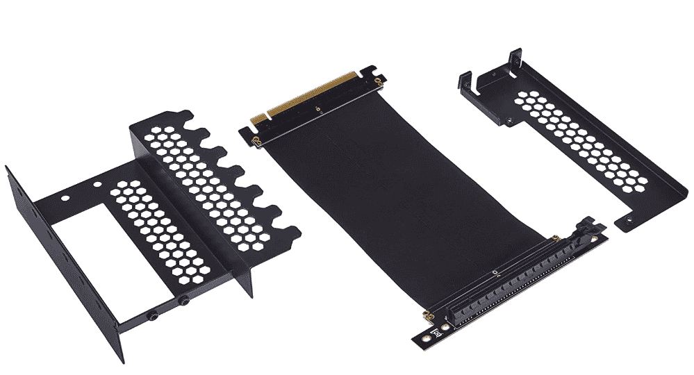 CableMod Vertical PCI e Bracket Black HDMI DisplayPort