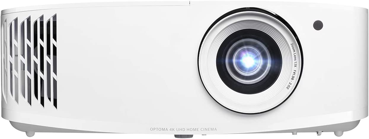 Optoma UHD38 Bright, True 4K UHD Gaming Projector | 4000 Lumens | 4.2ms Response Time at 1080p with Enhanced Gaming Mode | Lowest Input Lag on 4K Projector