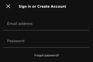 Enter your login credentials, including email address and password, and click “Sign In”