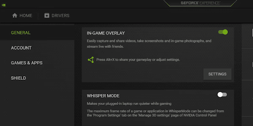 How to Disable Nvidia Overlay - 1
