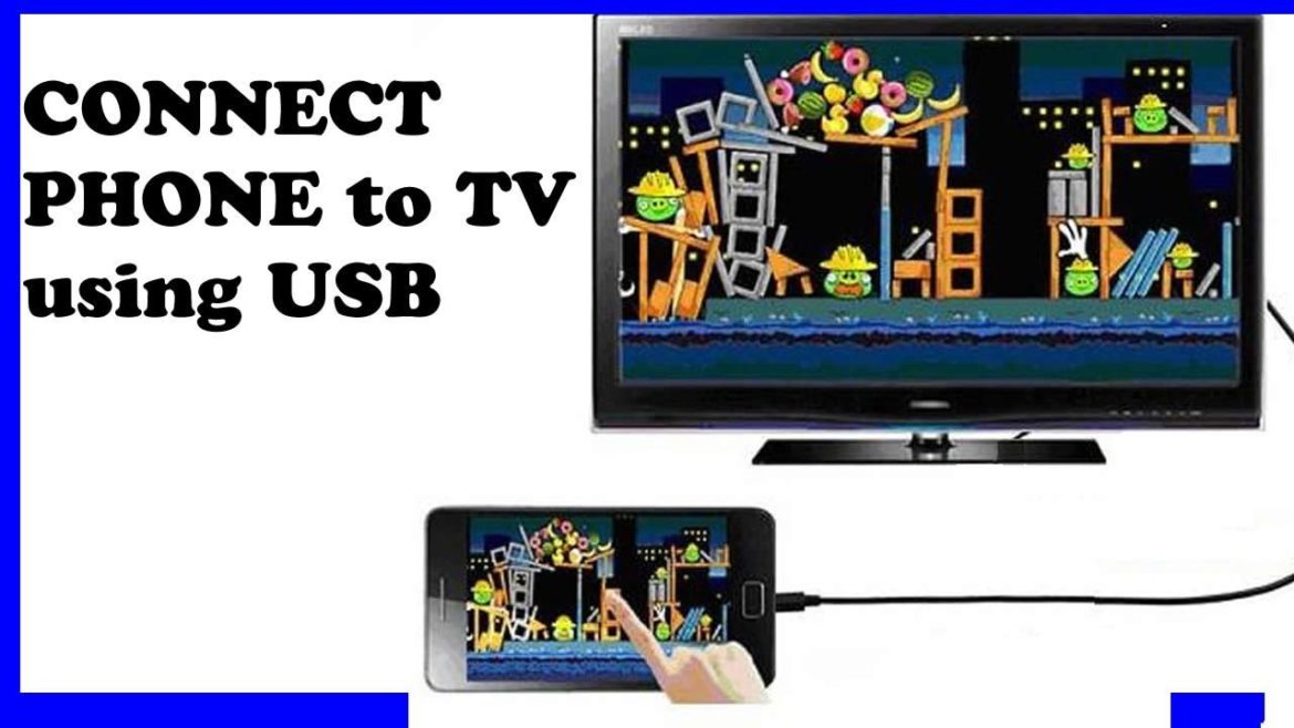 How to Connect Phone to TV With USB