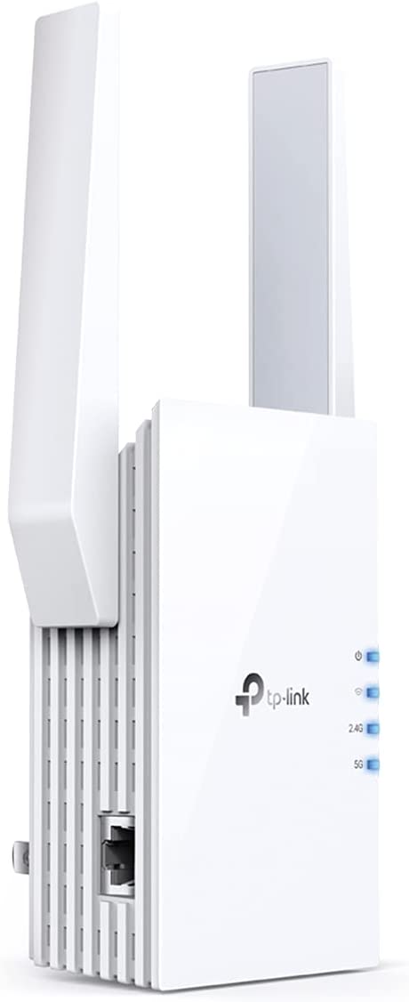 TP-Link AX1800 WiFi 6 Extender(RE605X)-Internet Booster, Covers up to 1500 sq.ft and 30 Devices,Dual Band Repeater up to 1.8Gbps Speed, AP Mode, Gigabit Port