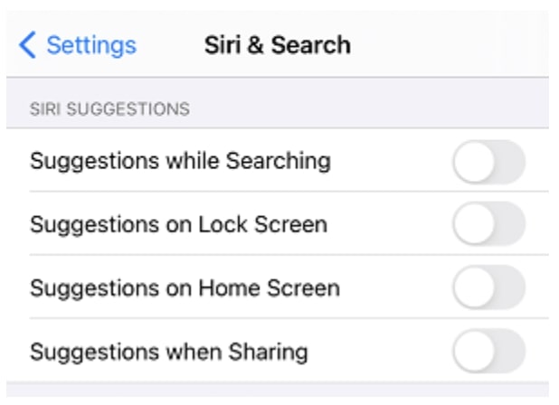 How to Clear Siri Suggestions on iPad