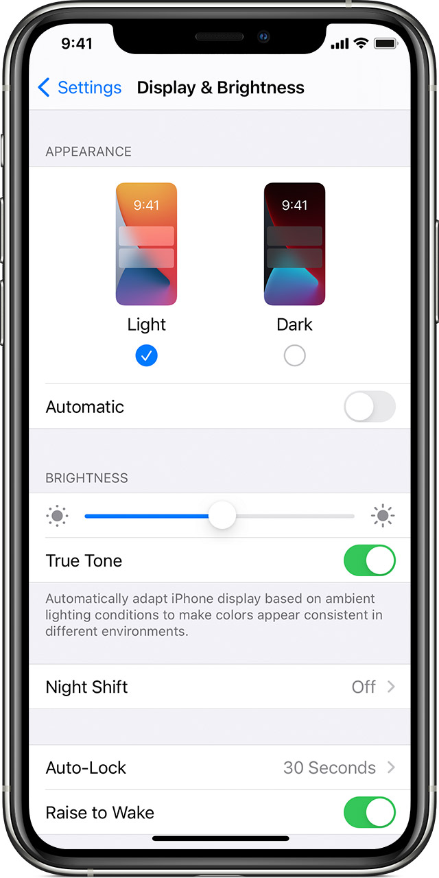 You may also change the brightness settings on your phone
