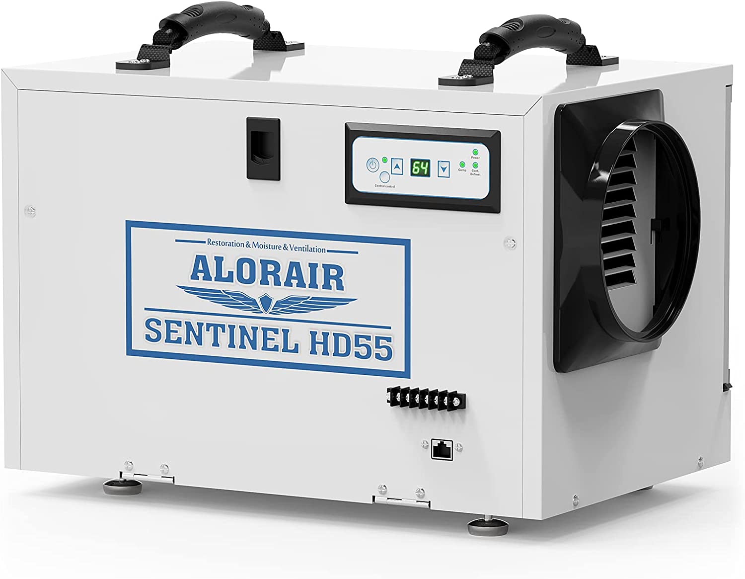 ALORAIR Basement:Crawl Space Dehumidifiers Removal 120PPD (Saturation), 55 Pint Commercial Dehumidifier, 5 Years Warranty, Auto Defrosting, cETL, and Energy