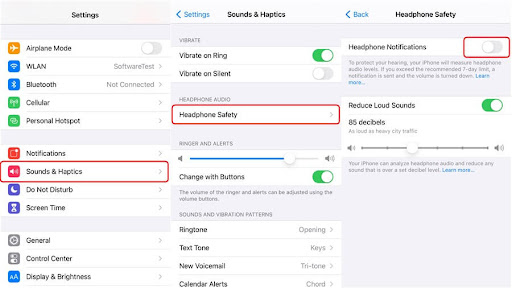 How to Turn off Headphone Safety for iPhone 11:12