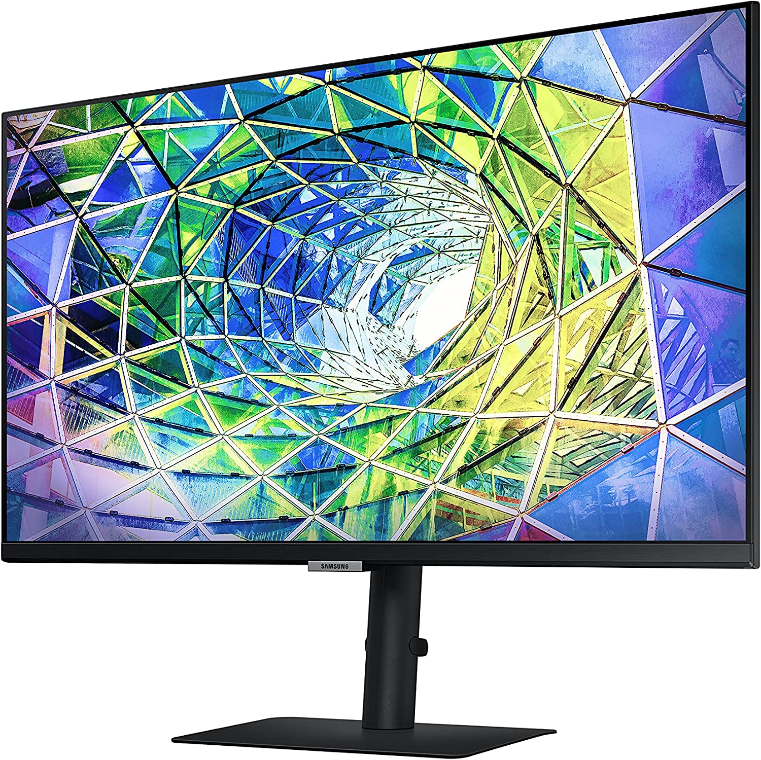 SAMSUNG S80A 27-Inch 4K UHD (3840x2160) Computer Monitor, HDMI, USB Hub with USB-C, HDR10 (1 Billion Colors), Built-in Speakers, Height Adjustable Stand