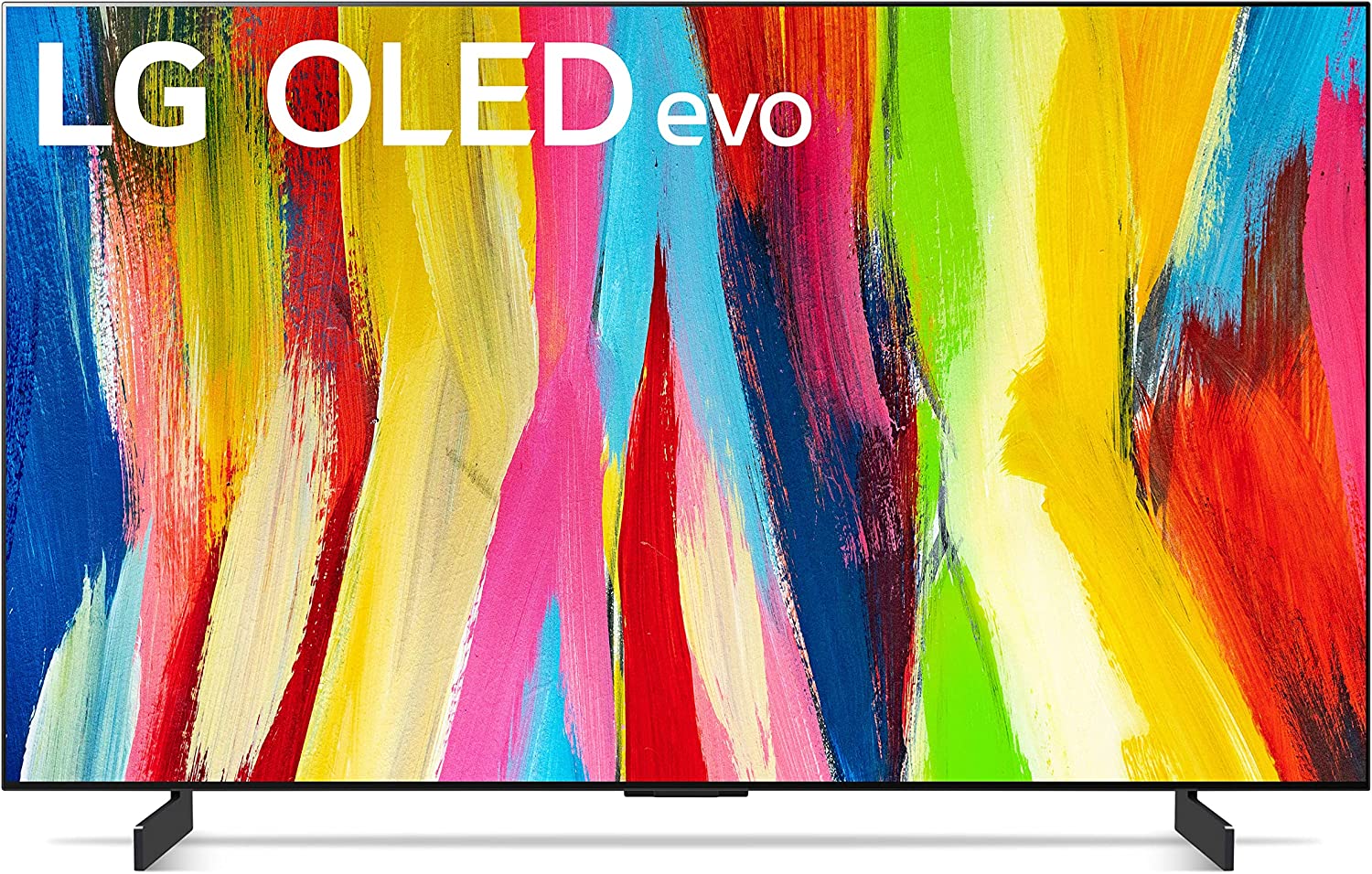 LG C2 Series 42-Inch Class OLED evo Gallery Edition Smart TV OLED42C2PUA, 2023 - AI-Powered 4K TV, Alexa Built-in