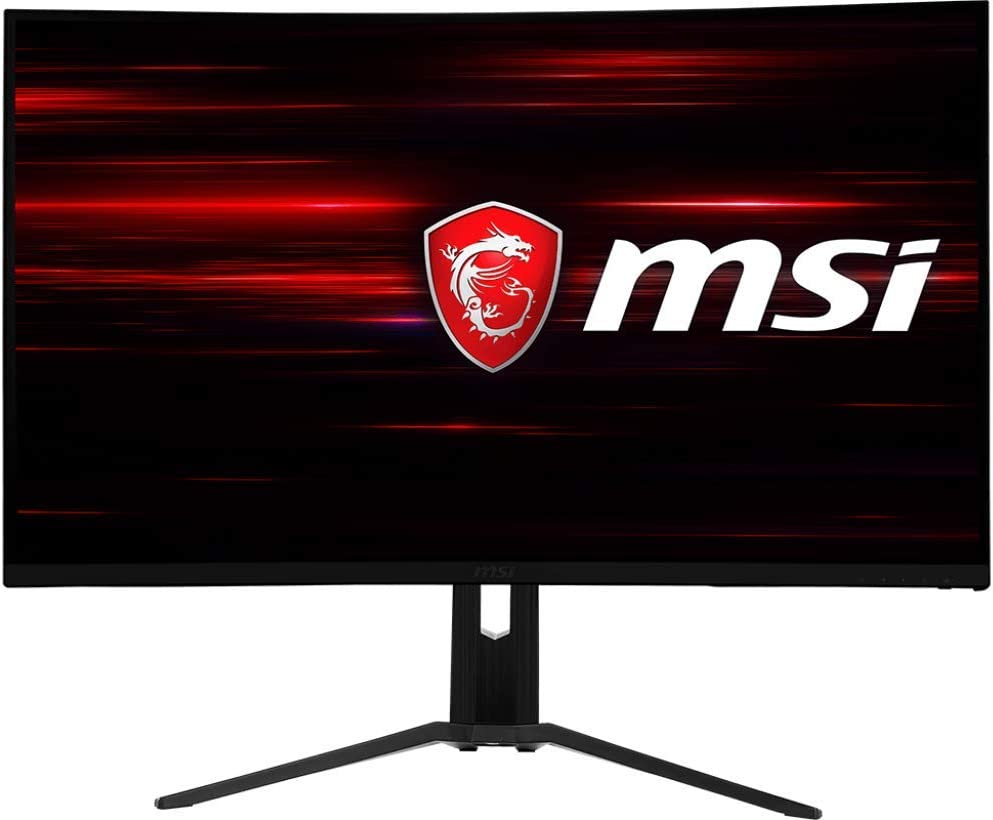 MSI 32 Full HD RGB LED Non-Glare Super Narrow Bezel 1ms 2560 x 1440 144Hz Refresh Rate Free Sync Height Adjustable Curved Gaming Monitor