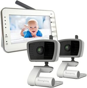 Moonybaby No Wi-Fi Baby Monitor With 2 Cameras