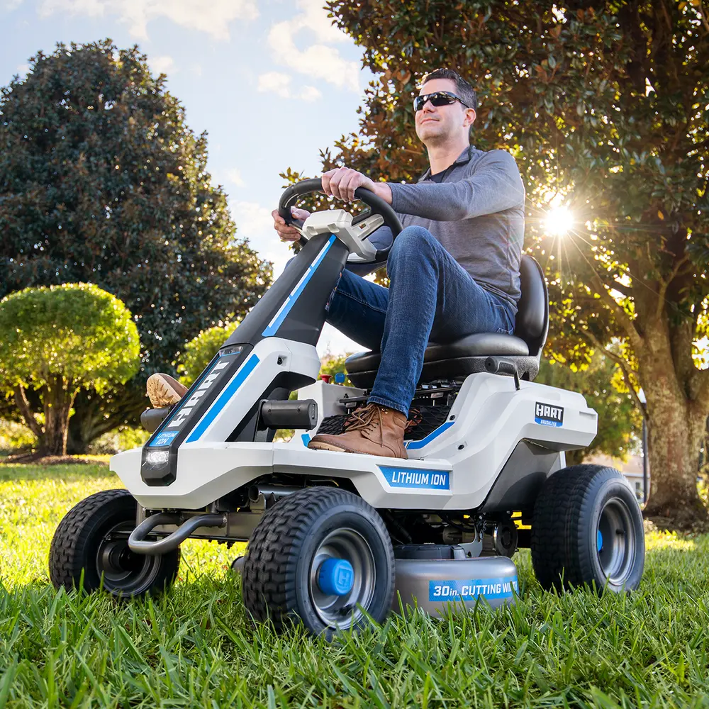 80V Brushless 30” Lithium-Ion Riding Mower