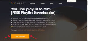 Freemake YouTube to MP3 Downloader