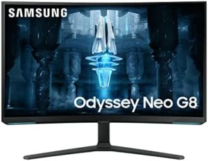 Samsung 32 Odyssey Neo G8 4K UHD Curved Gaming Monitor