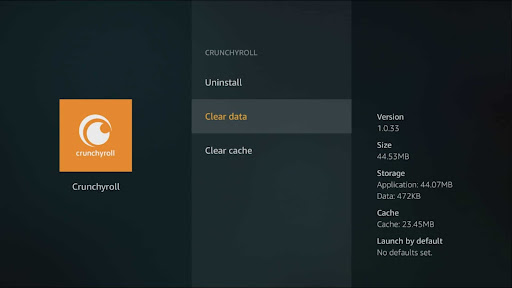 Clear Data Troubleshooting