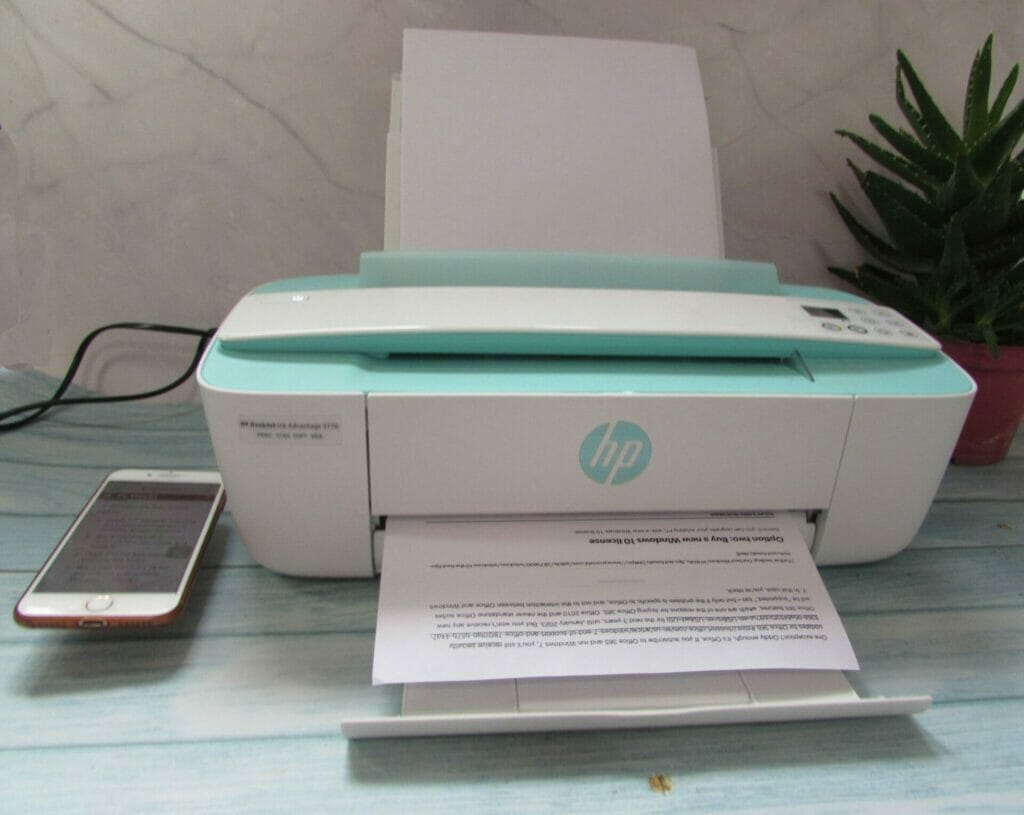 Printing From iPad to HP Printer