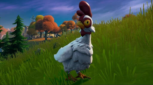 Chickens in Fortnite
