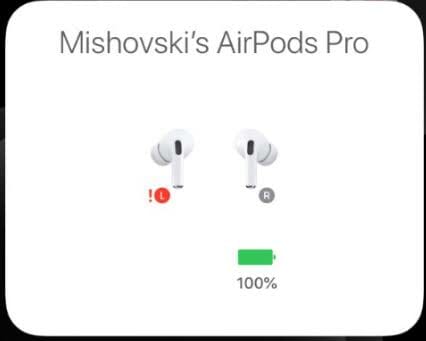 Charge up the AirPods
