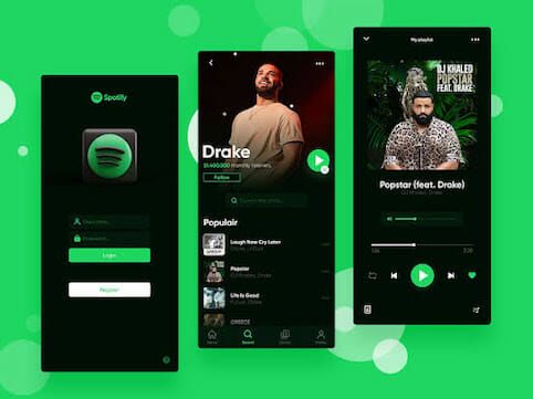 Spotify User Interface