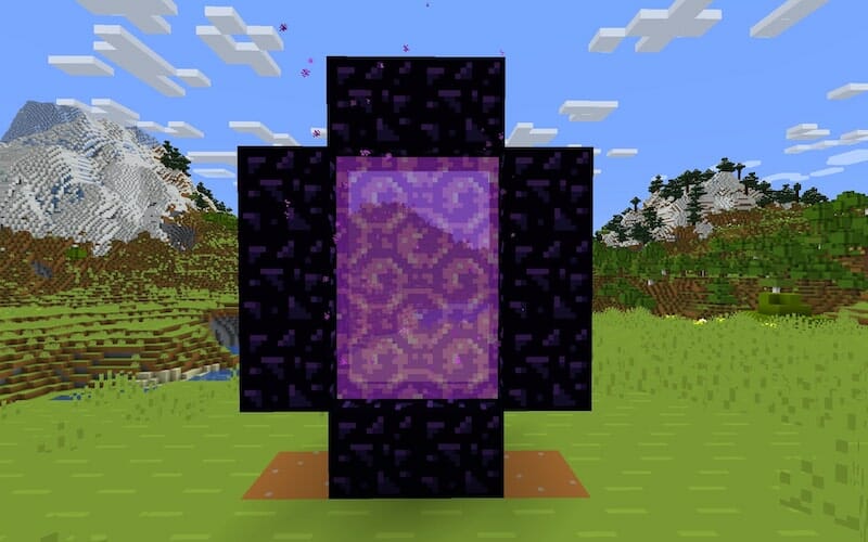 Building a Nether Portal