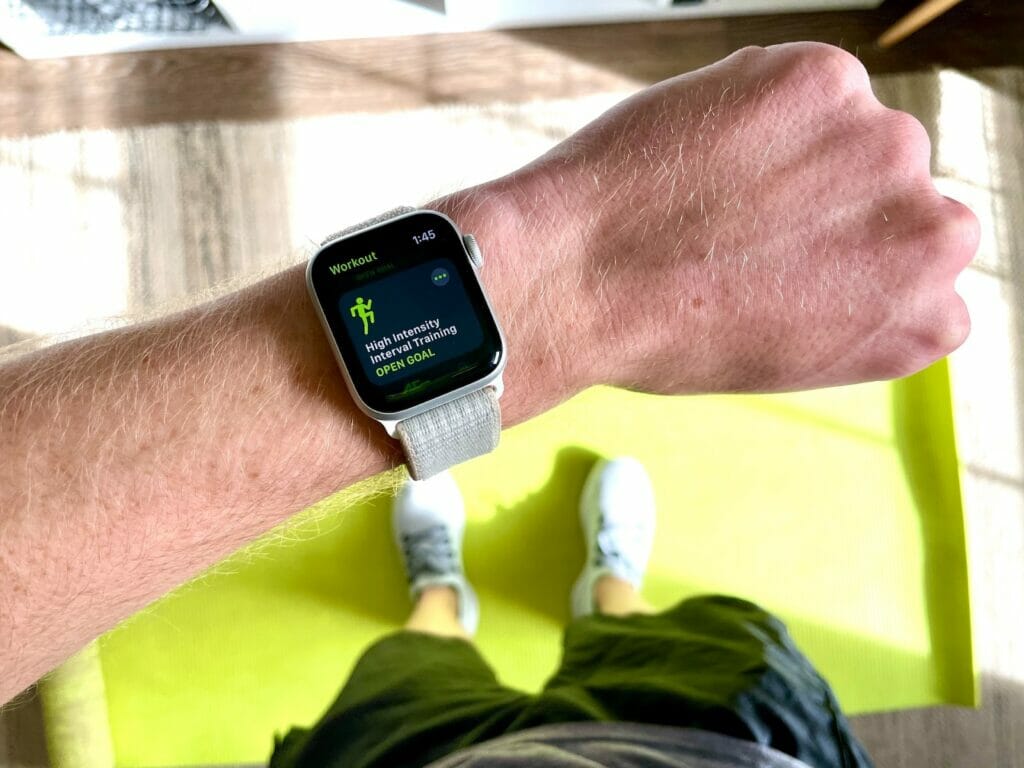 Fitness App on Apple Watch