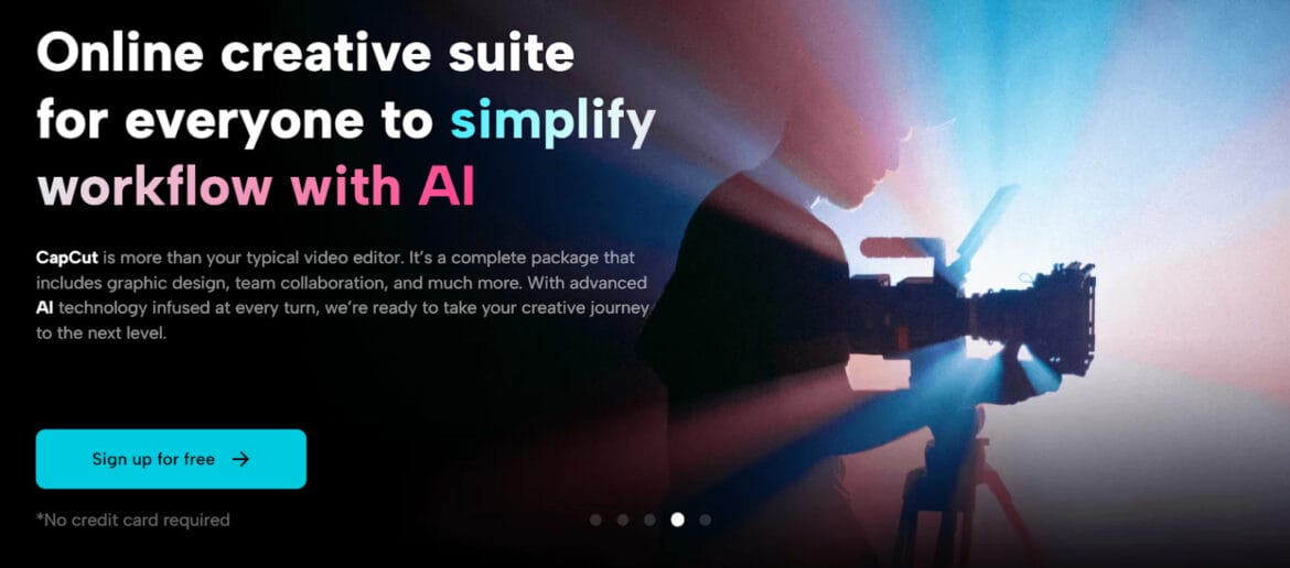 CapCut Creative Suite Title